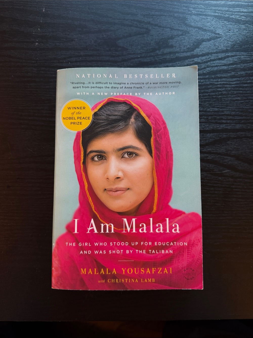 I Am Malala Paperback Book